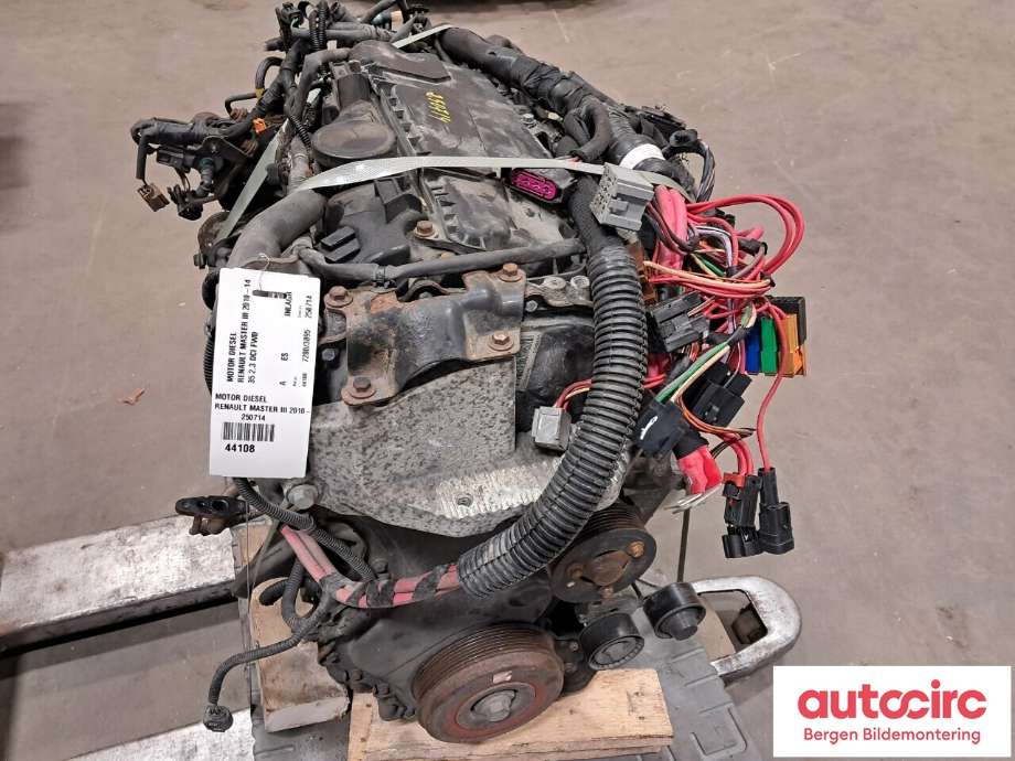 Motor diesel til Renault Master 2010-2013 (Type III, Fase 1) (RENAULT|)