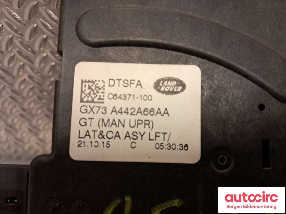 Baklukelås til Jaguar XE 2015-->> (JAGUAR|T4N12874|T2H59603|)