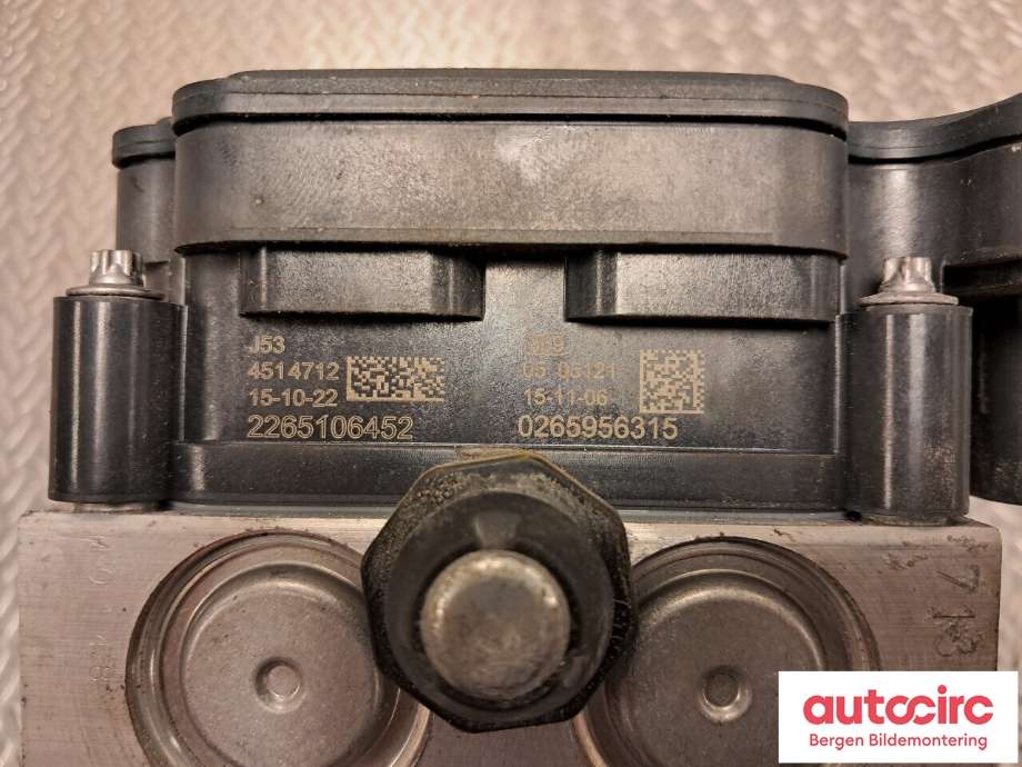 ABS sentral til Mazda CX-3 2015-2022 (MAZDA|0265956315|)