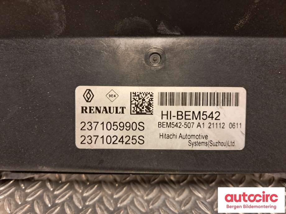 Styreenhet motor til Renault Captur 2020-->> (Type II)  (RENAULT|237102425S||237105990S)