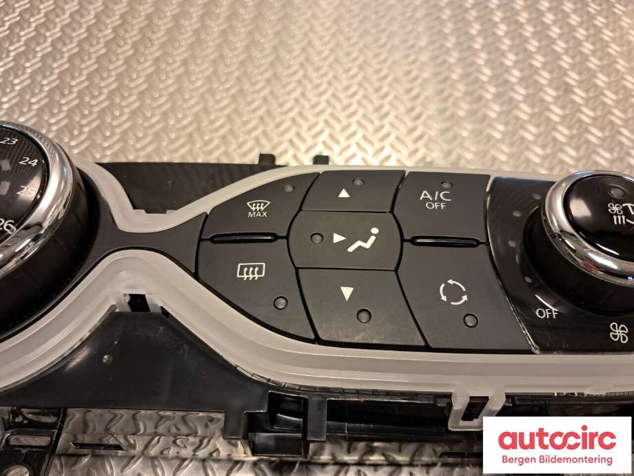 Varmeapparat betjening til Renault Zoe 2013-2019 (Fase 1)  (RENAULT|275107386R|)