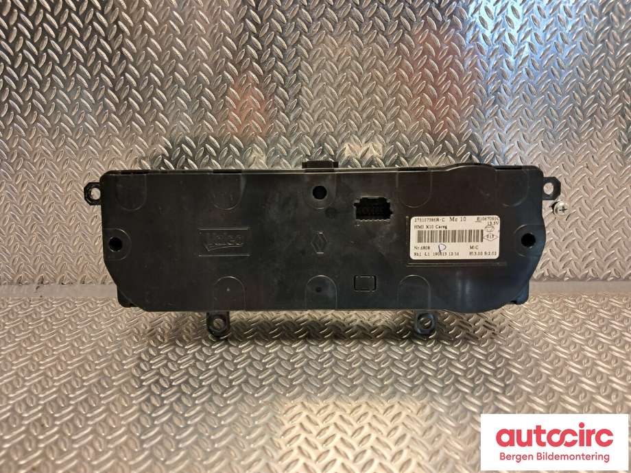 Varmeapparat betjening til Renault Zoe 2013-2019 (Fase 1)  (RENAULT|275107386R|)