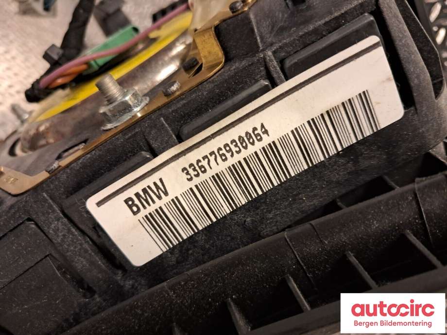 Airbag rattpute til BMW 5-Serie 2003-2010 (E60/E61) (E60/E61) (BMW|32 34 6 776 930||336776930064)