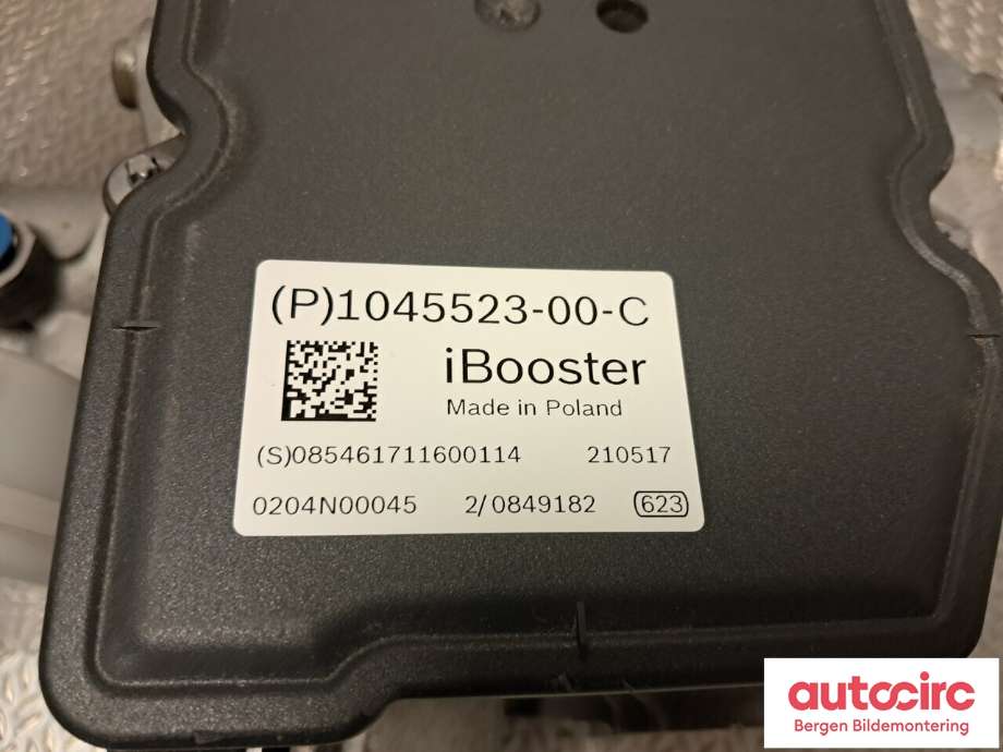 Bremsekraft-regulator bak til Tesla Model X 2016-->> (TESLA|1045523-00-C|)