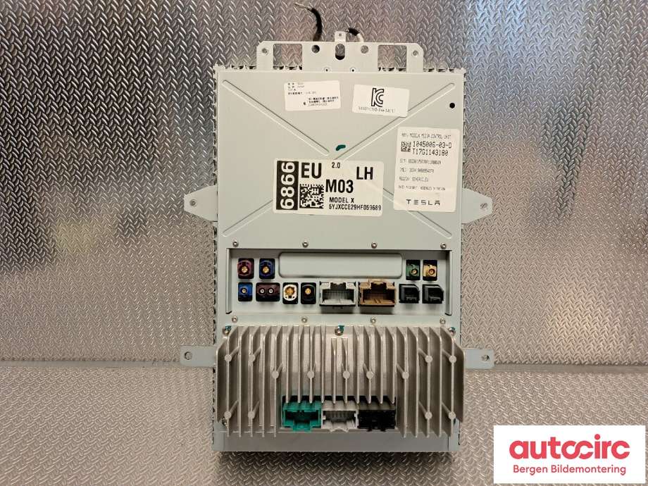 Instrument kjørecomputer til Tesla Model X 2016-->>  (TESLA|1045006-03-D|)