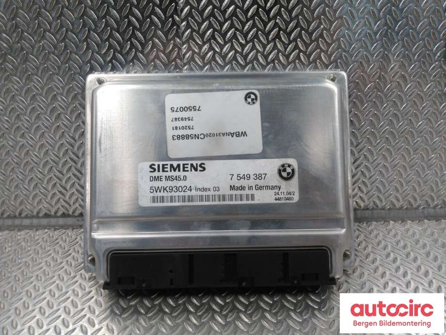 Styreenhet motor til BMW 5-Serie 2003-2010 (E60/E61) (E60/E61) (BMW|12 14 7 549 387|)
