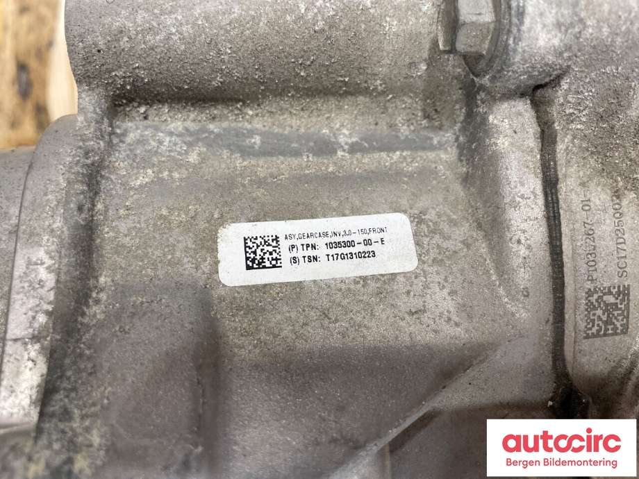 Motor elbil foran til Tesla Model X 2016-->>  (TESLA|1035000-01-J|1134783-01-J|)