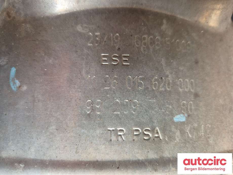 Katalysator til Peugeot Expert 2016-->> (Type III)  (PEUGEOT|98 209 745 80|)