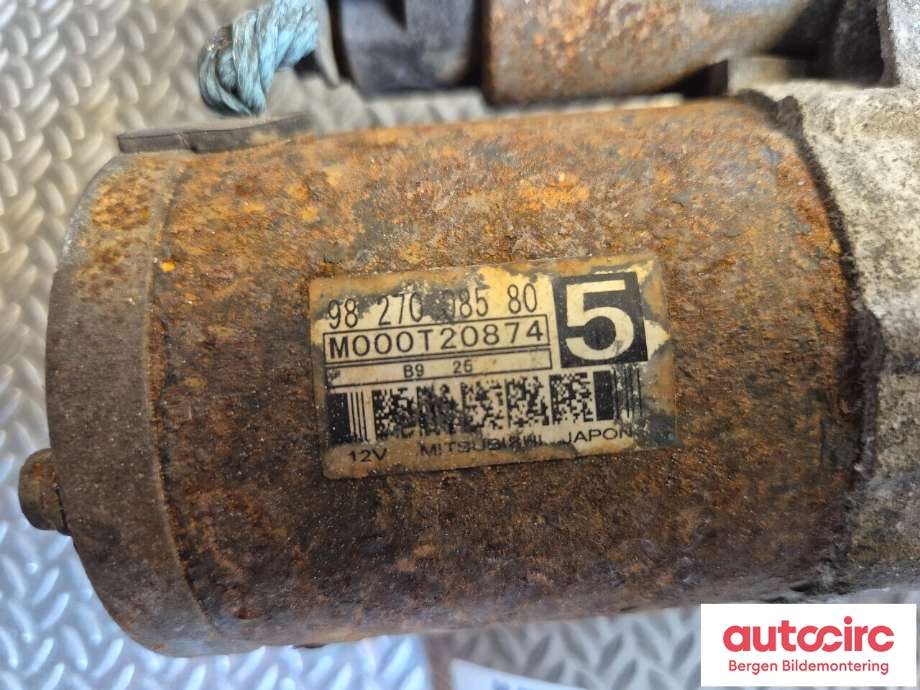 Starter diesel til Peugeot Expert 2016-->> (Type III)  (PEUGEOT|98 270 071 80|5802 FJ|)