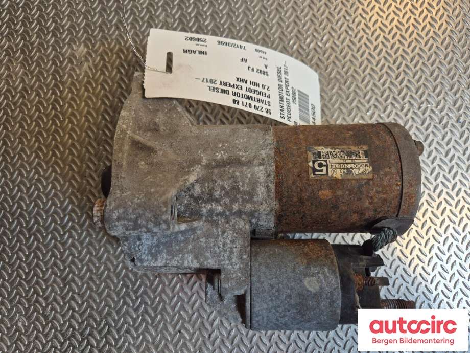 Starter diesel til Peugeot Expert 2016-->> (Type III)  (PEUGEOT|98 270 071 80|5802 FJ|)
