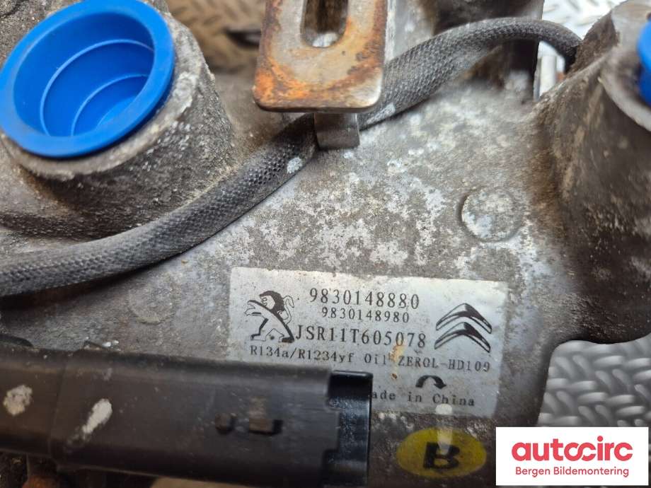 Aircondition kompressor til Peugeot Expert 2016-->> (Type III)  (PEUGEOT|98 301 488 80|)