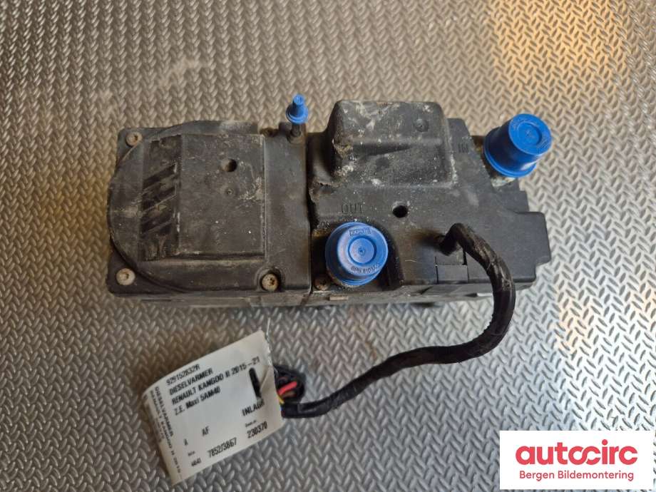 Dieselvarmer til Renault Kangoo 2008-2021 (Type II)  (RENAULT|929152832R|)