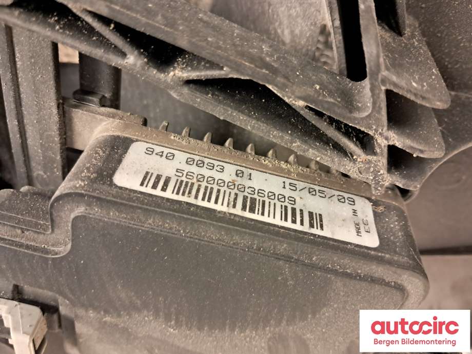 Kjølevifte til Volvo V70 2007-2013 (Type III, Fase 1)  (VOLVO|31305135|)