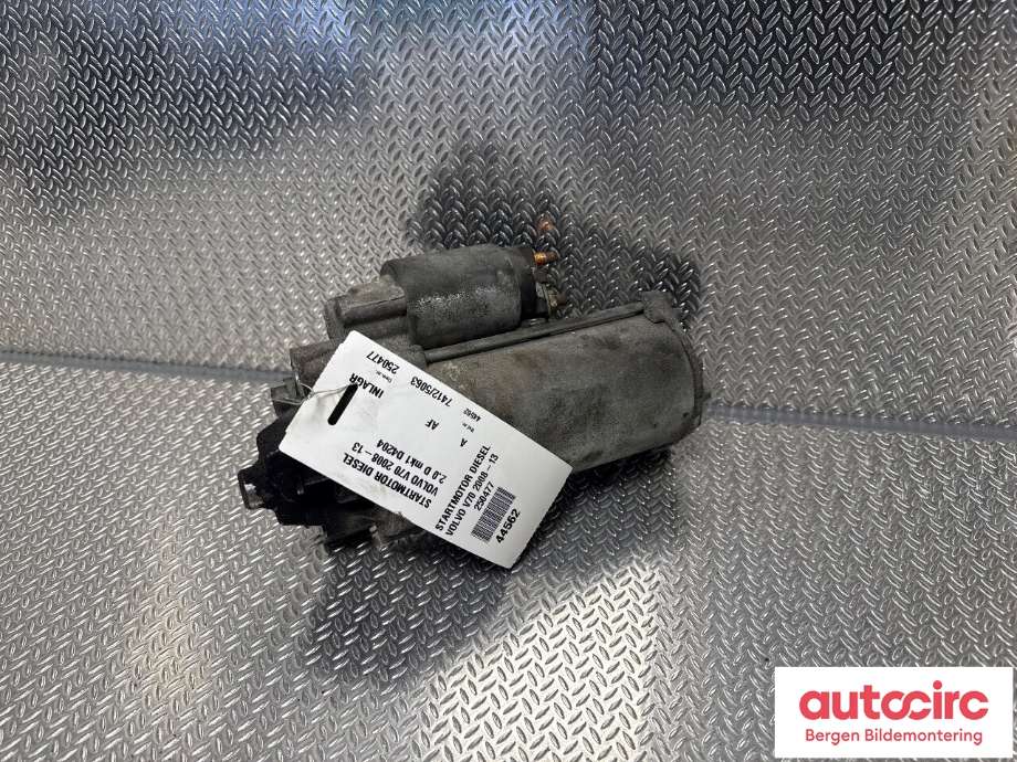 Starter diesel til Volvo V70 2007-2013 (Type III, Fase 1)  (VOLVO|36000221|)