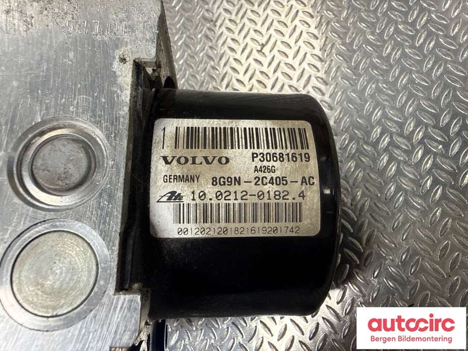 ABS sentral til Volvo V70 2007-2013 (Type III, Fase 1)  (VOLVO|31329140|)