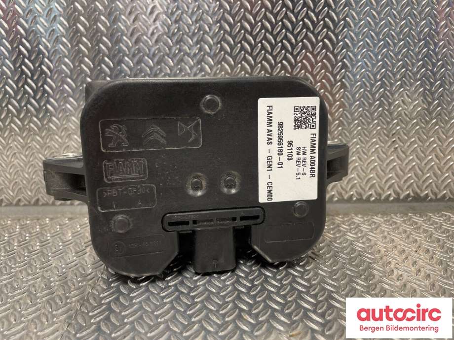 Høyttaler motorlyd, AVAS (Acoustic Vehicle Alerting System) til Peugeot 2008 2019-->> (Type II)  (PEUGEOT|98 259 561 80|)