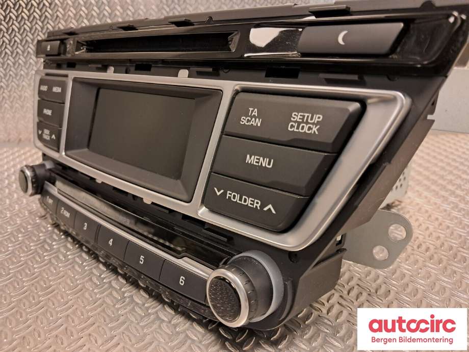 Bilstereo til Hyundai i20 2015-2020 (Type II)  (HYUNDAI|96170C 82504X||96140C8250SDH)