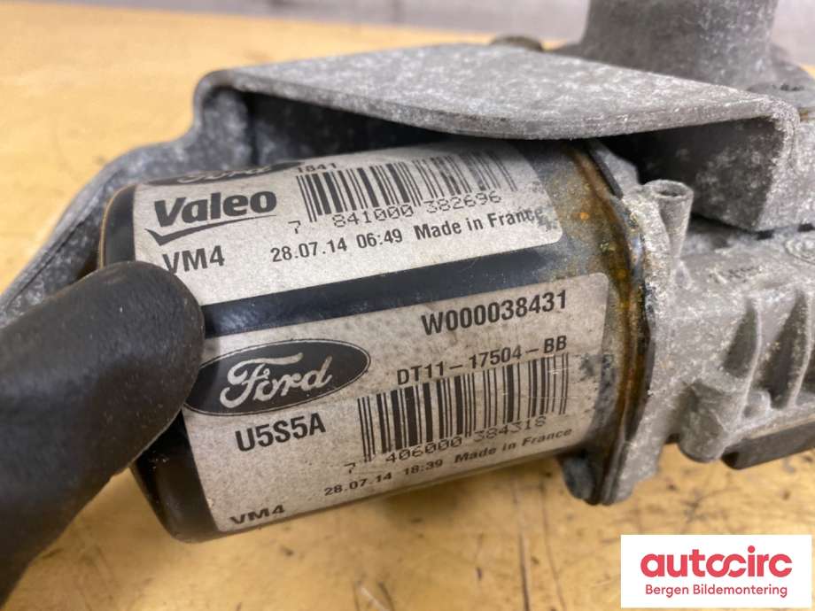 Viskermotor frontrute til Ford Transit Connect 2013-2018 Type II, Fase 1  (FORD|DT11-17504-BD|2080411|W000038269)