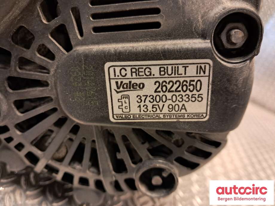 Dynamo til Hyundai i20 2015-2020 (Type II)  (HYUNDAI|3730003355|)