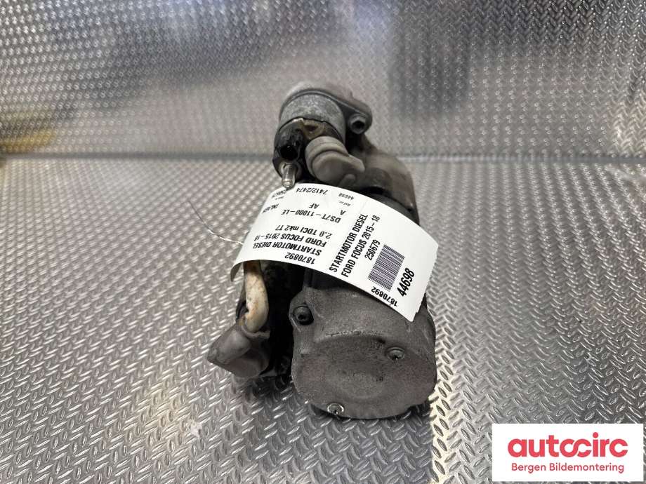 Starter diesel til Ford Focus 2014-2018 (Type III, Fase 2)  (FORD|1870892|DS7T-11000-LE|)