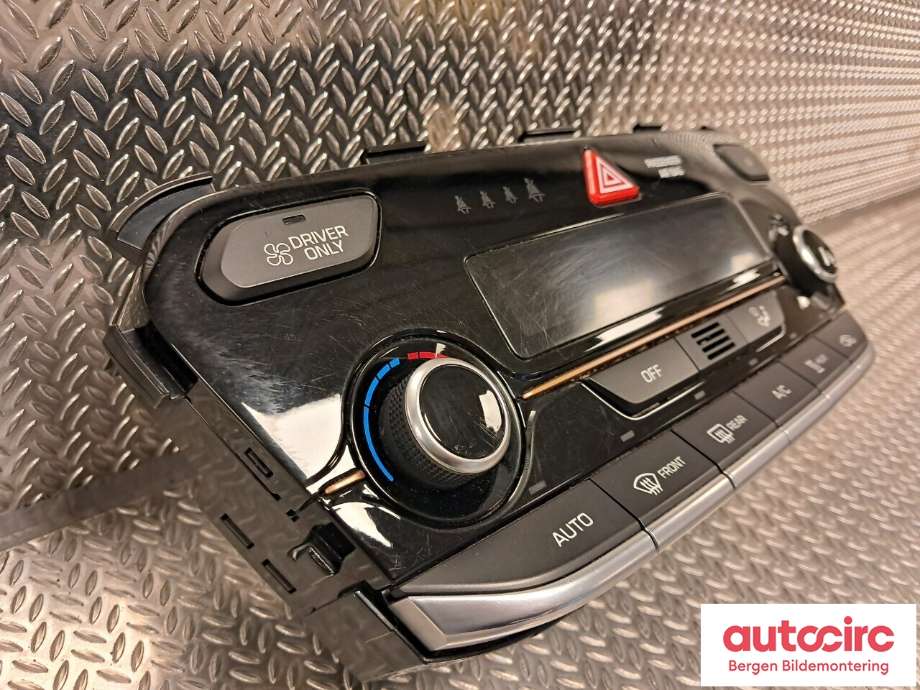 Varmeapparat betjening til Hyundai Ioniq Electric 2016-2019 (Fase 1)  (HYUNDAI|97250G 7060TKB|)