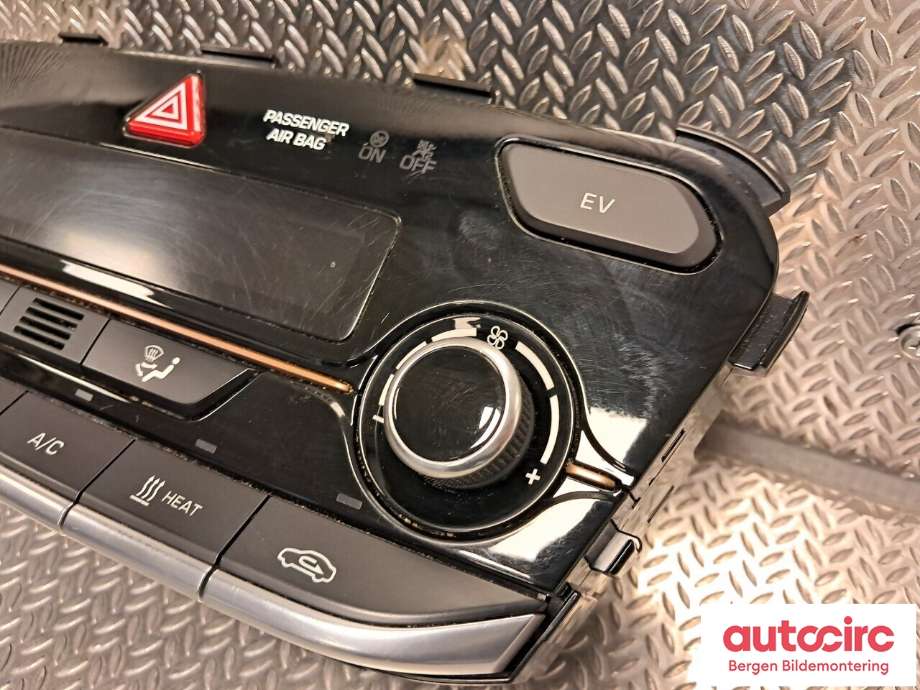 Varmeapparat betjening til Hyundai Ioniq Electric 2016-2019 (Fase 1)  (HYUNDAI|97250G 7060TKB|)