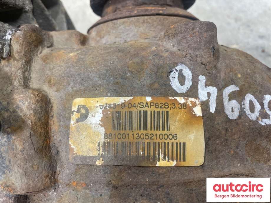 Kardang klokke bak til BMW 1-Serie 2004-2011 (E81/E82/E87/E88) (E81/E82/E87/E88) (BMW|33 10 7 524 319|33 11 7 515 437|)