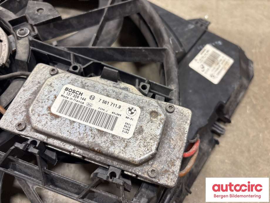 Kjølevifte til BMW 1-Serie 2004-2011 (E81/E82/E87/E88) (E81/E82/E87/E88) (BMW|17 42 7 563 259|)