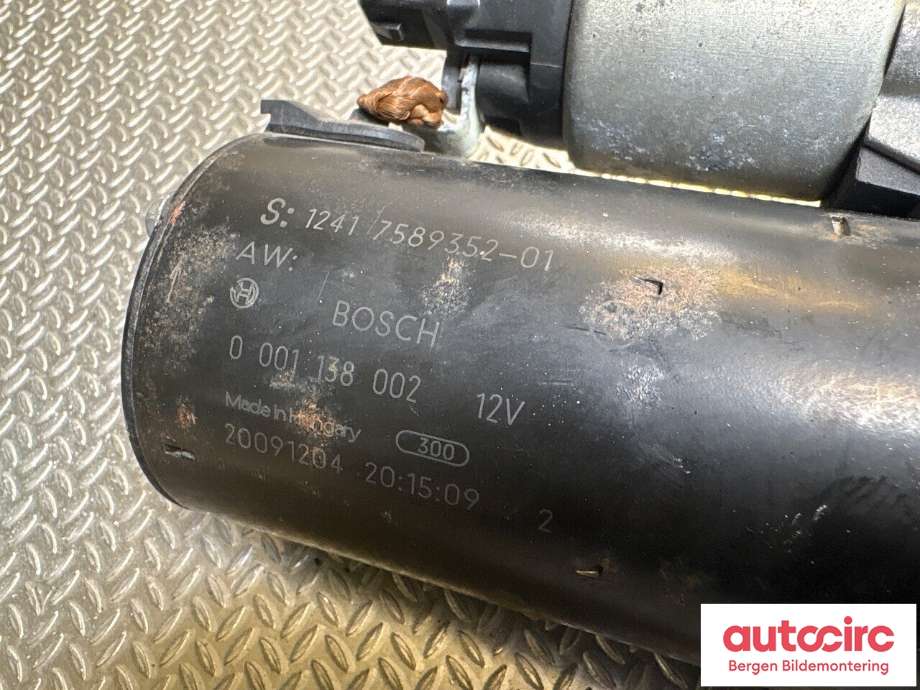 Starter til BMW 1-Serie 2004-2011 (E81/E82/E87/E88) (E81/E82/E87/E88) (BMW|12 41 7 638 194|)