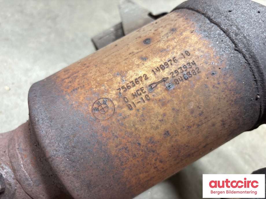 Katalysator til BMW 1-Serie 2004-2011 (E81/E82/E87/E88) (E81/E82/E87/E88) (BMW|18 40 7 581 067|)