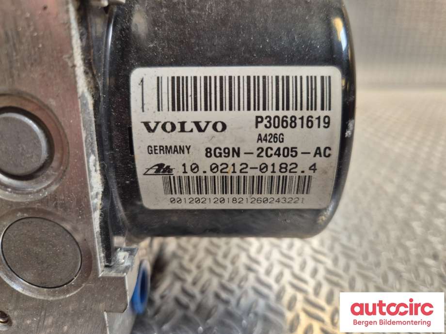 ABS sentral til Volvo V70 2007-2013 (Type III, Fase 1) (VOLVO|31329140|)