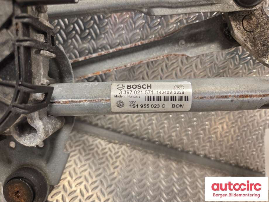 Viskermotor frontrute til VW E-Up 2013-2019  (VOLKSWAGEN|6R1 955 119 A|3 397 021 571|)