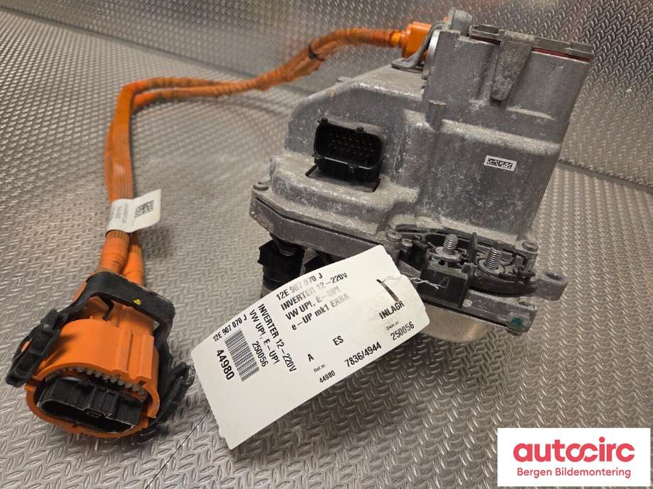 Inverter elbil til VW E-Up 2013-2019  (VOLKSWAGEN|12E 907 070 J||12E 907 070 B)