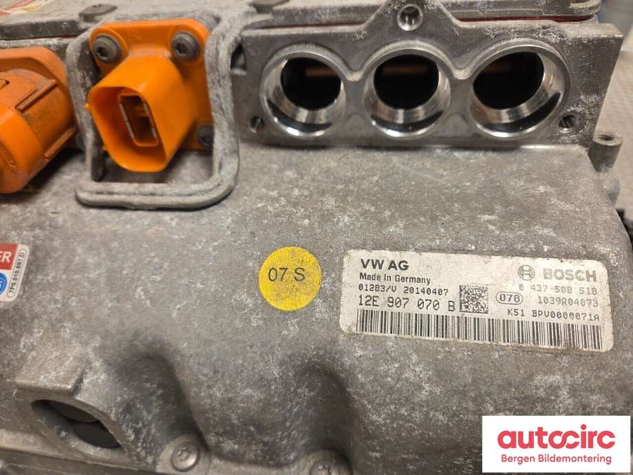 Inverter elbil til VW E-Up 2013-2019  (VOLKSWAGEN|12E 907 070 J||12E 907 070 B)