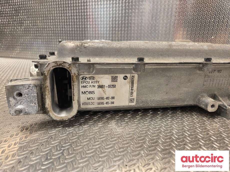 Inverter elbil til Hyundai Ioniq Electric 2016-2019 (Fase 1)  (HYUNDAI|36601 0E250|)