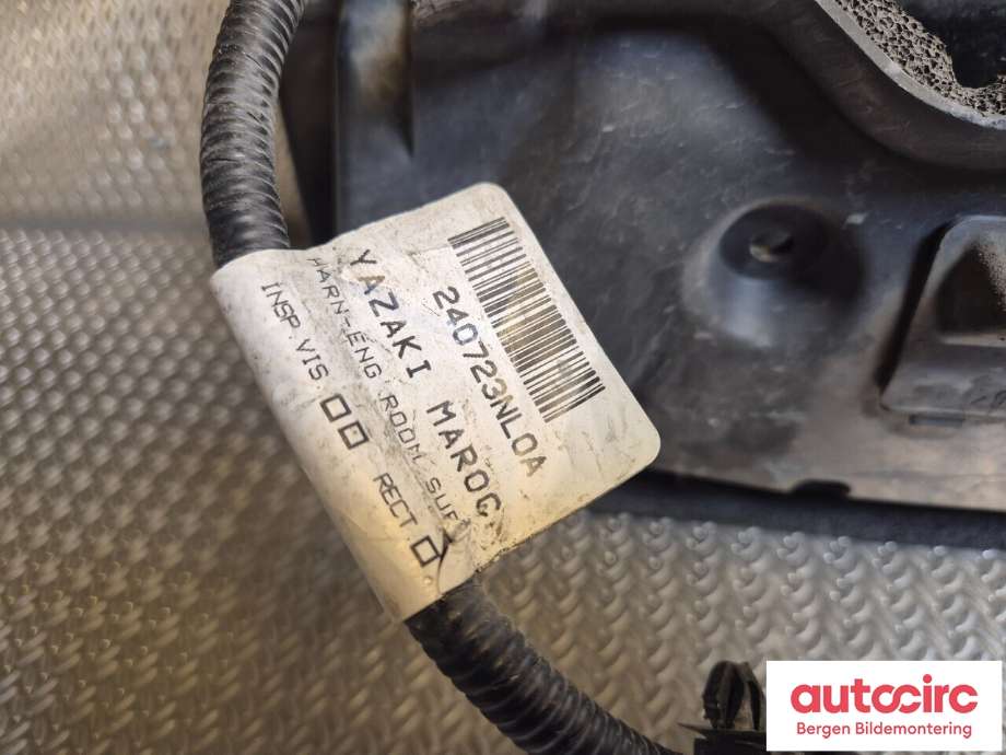 Batterilader inntak/luke til Nissan Leaf 2011-2017 (Type I)  (NISSAN|657013NL0H|657013NL0D|)