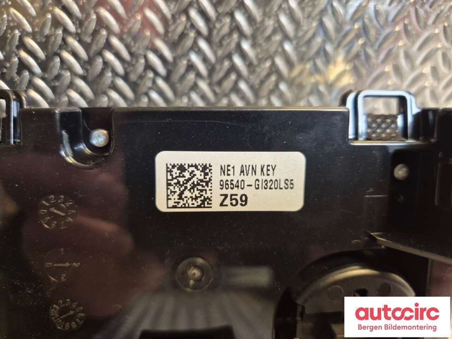 Varmeapparat betjening til Hyundai Ioniq 5 2021-->>  (HYUNDAI|96540GI320LS5|)