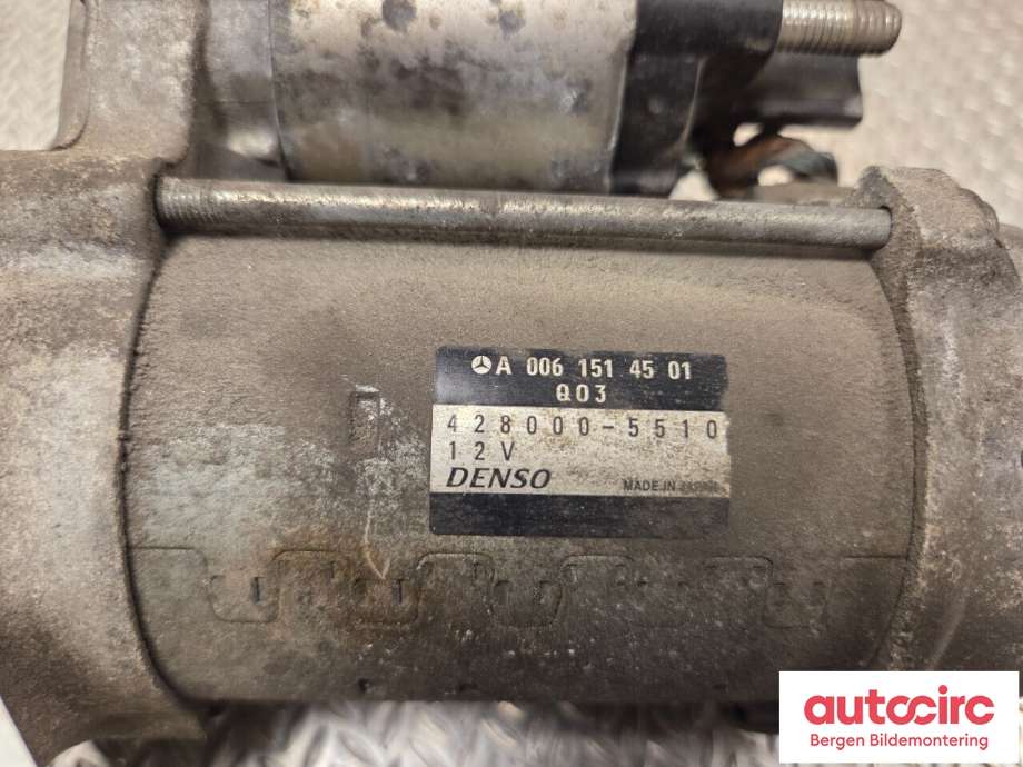 Starter diesel til Mercedes Sprinter 2006-2013 (Fase 1) (906) (906) (MERCEDES|A 651 906 00 26|A 006 151 45 01|)