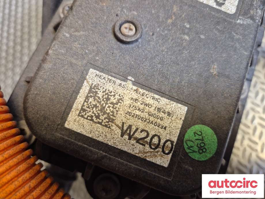 Varmeapparat register til Hyundai Ioniq 5 2021-->>  (HYUNDAI|375W2GI000|)