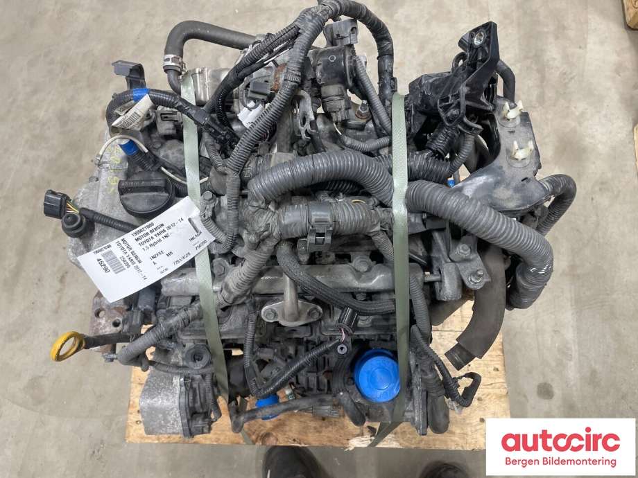 Motor bensin til Toyota Yaris 2012-2014 (Type III, Fase 1)  (TOYOTA|1900021D00|1NZFXE|)