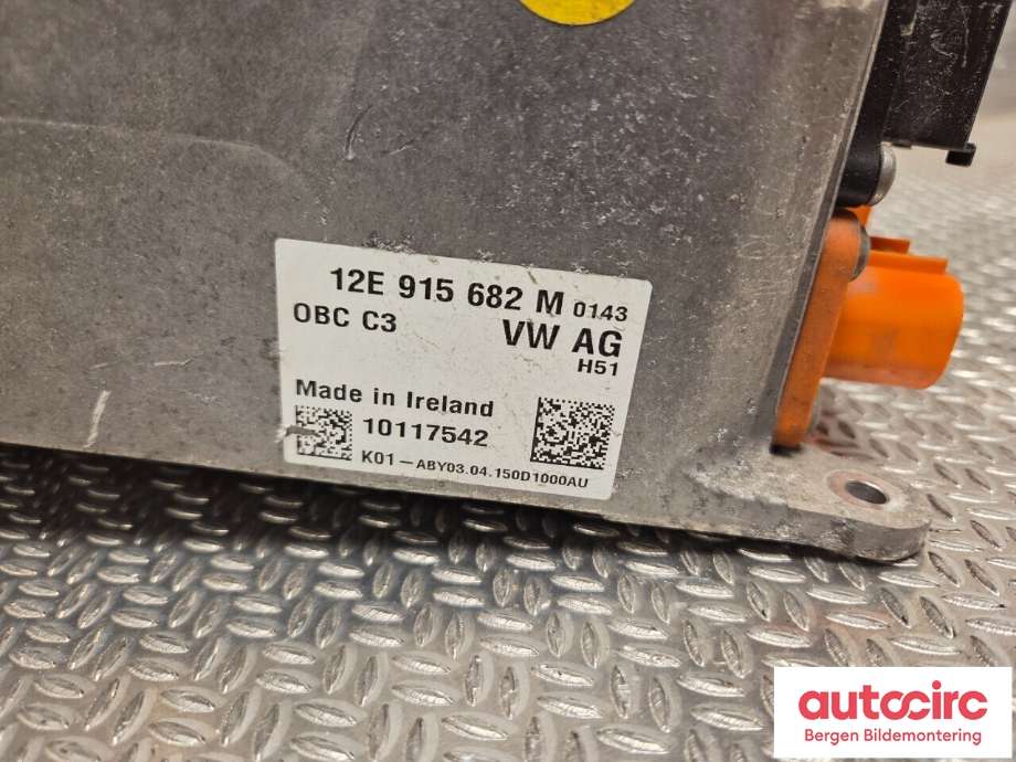 Batterilader (OBC - On Board Charger) til VW e-Golf 2014-2017 (Fase 1)  (VOLKSWAGEN|5QE 915 681 N||12E 915 682 M)