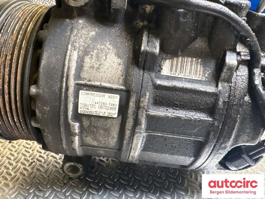 Aircondition kompressor til Mercedes Sprinter 2013-2018 (Fase 2) (906) (906) (MERCEDES|A 003 230 90 11|A 003 230 90 11 80|A 003 230 90 11 87)