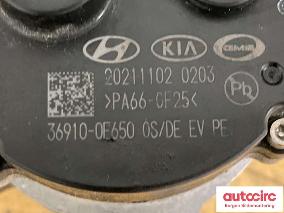 Vannpumpe til Kia e-Soul 2019-->> (Type III)  (KIA|36910-0E650)
