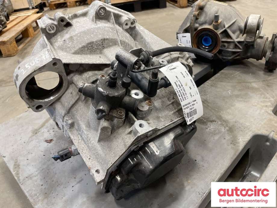 Girkasse manuell til VW Golf VI 2008-2012  (VOLKSWAGEN|0AH 300 042 F|CBZA|)