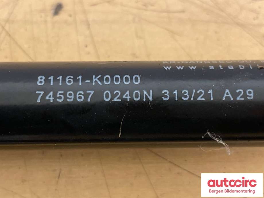 Panserdemper til Kia e-Soul 2019-->> (Type III)  (KIA|81161-K0000)