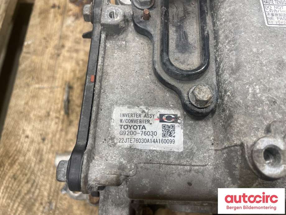 Inverter hybrid til Toyota Auris 2013-2015 (Type II, Fase 1)  (TOYOTA|G920079025|)