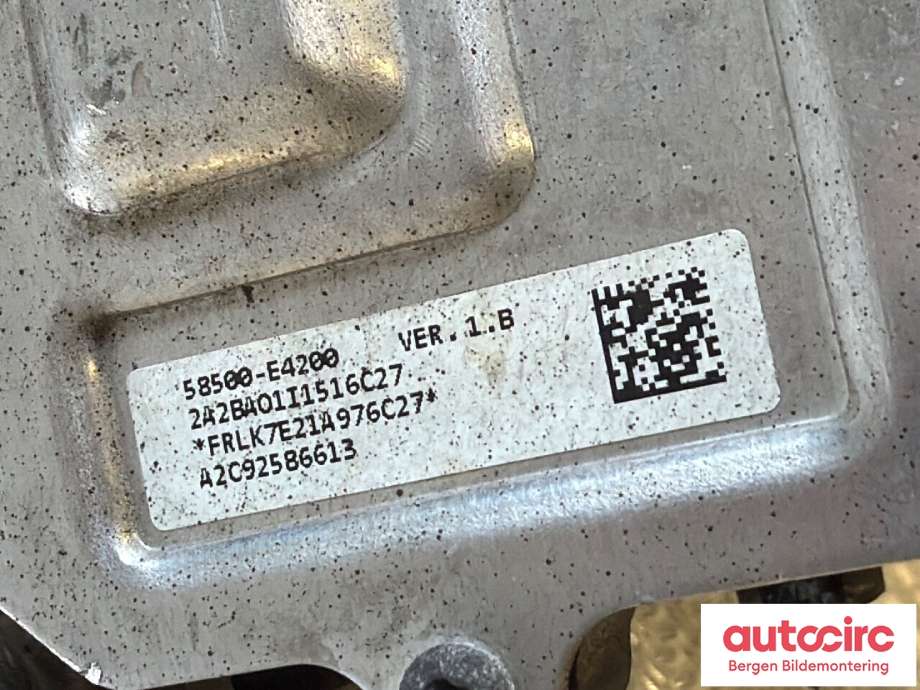 Bremsekraft-forsterker til Kia Soul 2014-2019 (Type II) (KIA|58500E4200|5850 0E4200|)