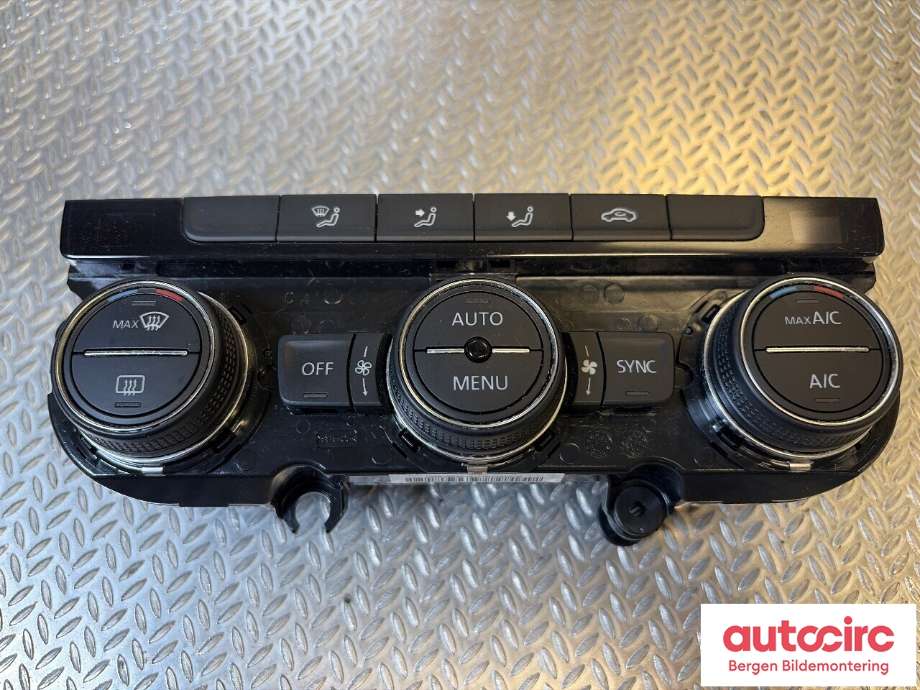 Varmeapparat betjening til VW e-Golf 2017-2020 (Fase 2) (VOLKSWAGEN|5GE 907 044 AM|)