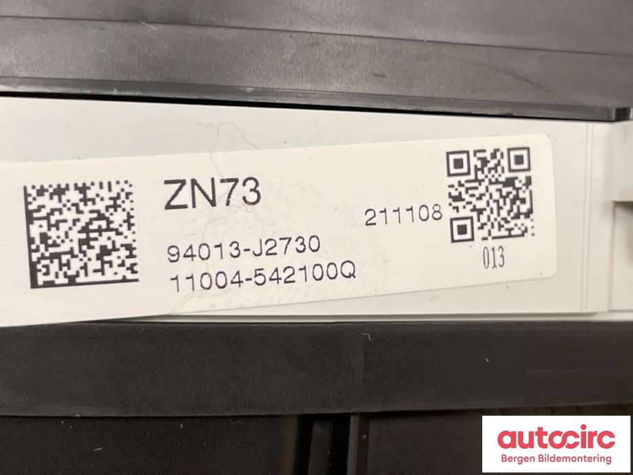 Speedometer til Kia e-Soul 2019-->> (Type III)  (KIA|94013-J2730)