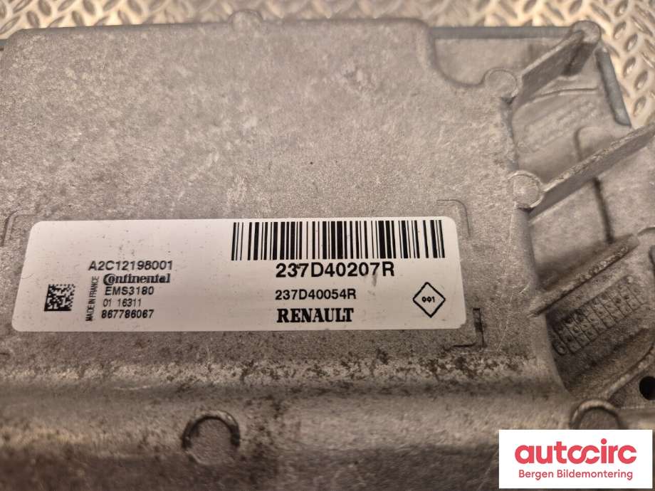 Styreenhet diverse til Renault Zoe 2013-2019 (Fase 1)  (RENAULT|237D40289R||237D40207R)